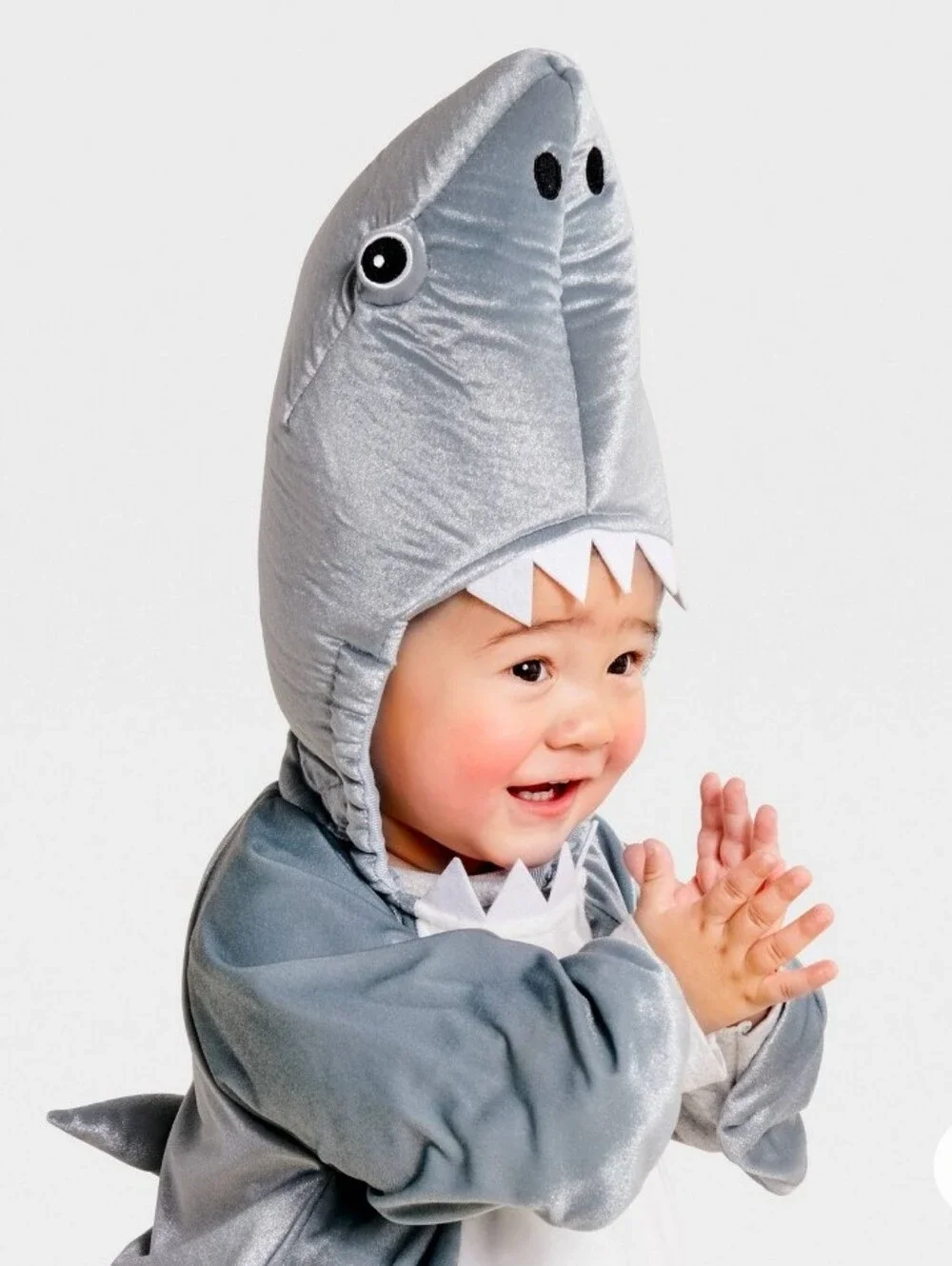 NWT Hyde and EEK! Boutique Infant Shark Halloween Costume Pullover 0-6 Months